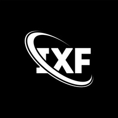 IXF logo. IXF letter. IXF letter logo design. Initials IXF logo linked with circle and uppercase monogram logo. IXF typography for technology, business and real estate brand.