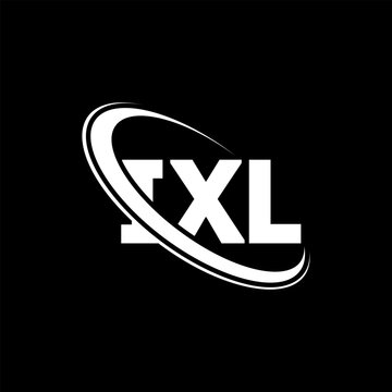 IXL logo. IXL letter. IXL letter logo design. Initials IXL logo linked with circle and uppercase monogram logo. IXL typography for technology, business and real estate brand.