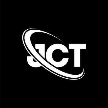 JCT logo. JCT letter. JCT letter logo design. Intitials JCT logo linked with circle and uppercase monogram logo. JCT typography for technology, business and real estate brand.