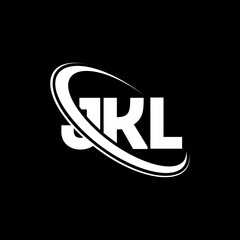 JKL logo. JKL letter. JKL letter logo design. Initials JKL logo linked with circle and uppercase monogram logo. JKL typography for technology, business and real estate brand.
