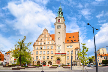 New Town Hall in Olsztyn, seat of the Olsztyn authorities since 1915, Warmian-Masurian Voivodeship, Poland.