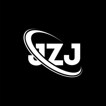JZJ logo. JZJ letter. JZJ letter logo design. Initials JZJ logo linked with circle and uppercase monogram logo. JZJ typography for technology, business and real estate brand.