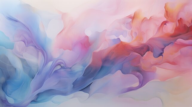 Colorful watercolor background painting