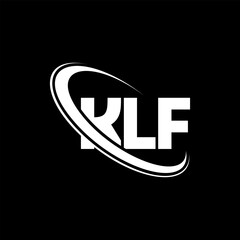KLF logo. KLF letter. KLF letter logo design. Initials KLF logo linked with circle and uppercase monogram logo. KLF typography for technology, business and real estate brand.