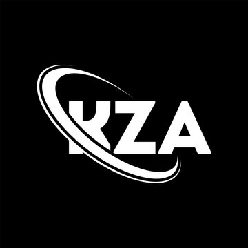 KZA logo. KZA letter. KZA letter logo design. Initials KZA logo linked with circle and uppercase monogram logo. KZA typography for technology, business and real estate brand.