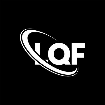 LQF logo. LQF letter. LQF letter logo design. Initials LQF logo linked with circle and uppercase monogram logo. LQF typography for technology, business and real estate brand.