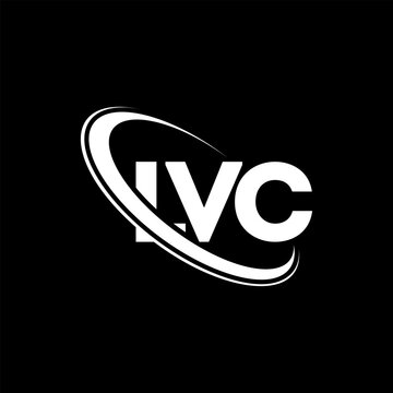 LVC logo. LVC letter. LVC letter logo design. Initials LVC logo linked with circle and uppercase monogram logo. LVC typography for technology, business and real estate brand.