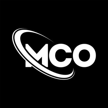 MCO logo. MCO letter. MCO letter logo design. Intitials MCO logo linked with circle and uppercase monogram logo. MCO typography for technology, business and real estate brand.