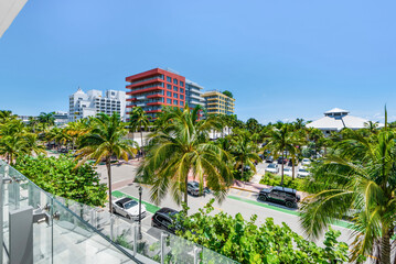Fototapeta na wymiar Photo of Miami Beach Florida