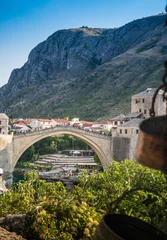 Fotobehang Stari Most Mostar - Stari Most