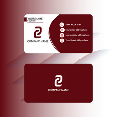 Business card design|Modern business card design