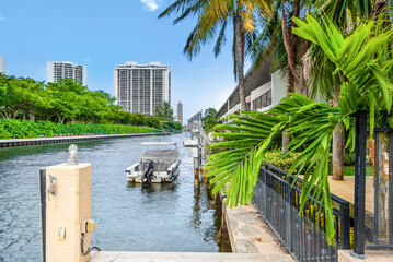 Obraz premium Photo from a property in Miami Beach