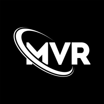 MVR logo. MVR letter. MVR letter logo design. Initials MVR logo linked with circle and uppercase monogram logo. MVR typography for technology, business and real estate brand.