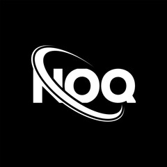 NOQ logo. NOQ letter. NOQ letter logo design. Initials NOQ logo linked with circle and uppercase monogram logo. NOQ typography for technology, business and real estate brand.
