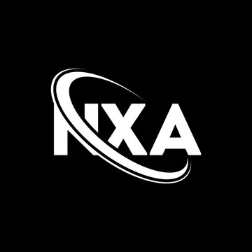 NXA logo. NXA letter. NXA letter logo design. Initials NXA logo linked with circle and uppercase monogram logo. NXA typography for technology, business and real estate brand.