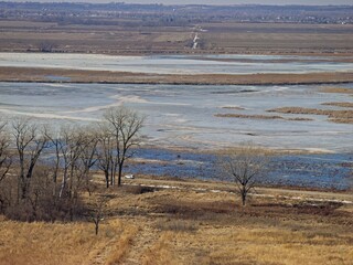 Scenic Views From Loess Bluffs in Missouri