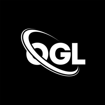 OGL logo. OGL letter. OGL letter logo design. Initials OGL logo linked with circle and uppercase monogram logo. OGL typography for technology, business and real estate brand.