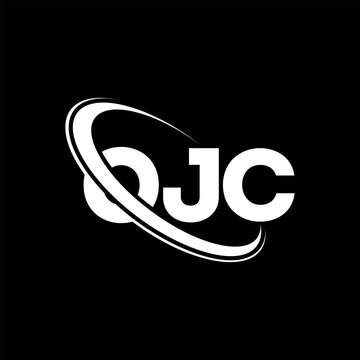 OJC logo. OJC letter. OJC letter logo design. Initials OJC logo linked with circle and uppercase monogram logo. OJC typography for technology, business and real estate brand.