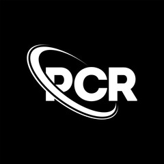PCR logo. PCR letter. PCR letter logo design. Intitials PCR logo linked with circle and uppercase monogram logo. PCR typography for technology, business and real estate brand.