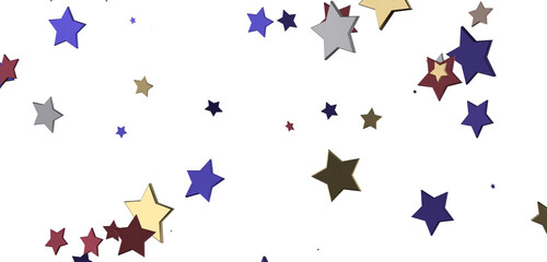 Fototapeta premium XMAS Stars - stars. Confetti celebration, Falling golden abstract decoration for party, birthday celebrate,