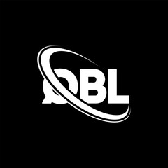 QBL logo. QBL letter. QBL letter logo design. Intitials QBL logo linked with circle and uppercase monogram logo. QBL typography for technology, business and real estate brand.