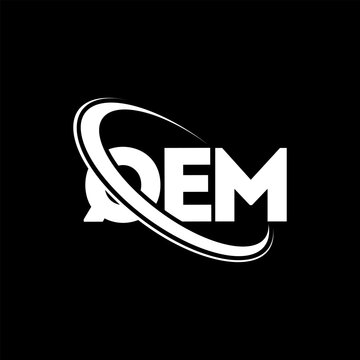 QEM logo. QEM letter. QEM letter logo design. Initials QEM logo linked with circle and uppercase monogram logo. QEM typography for technology, business and real estate brand.