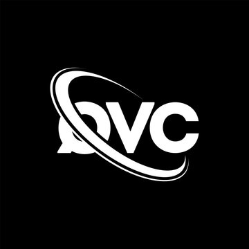 QVC logo. QVC letter. QVC letter logo design. Initials QVC logo linked with circle and uppercase monogram logo. QVC typography for technology, business and real estate brand.