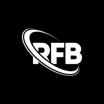 RFB logo. RFB letter. RFB letter logo design. Initials RFB logo linked with circle and uppercase monogram logo. RFB typography for technology, business and real estate brand.