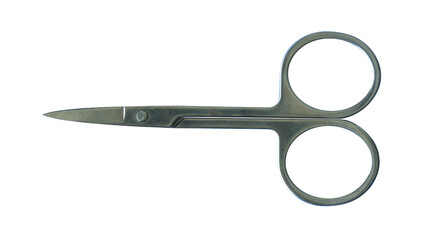 Medical scissors isolated. Medical equipment design element