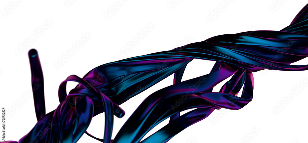 Poster Dynamic Aquatic Motion: AbstracDynamic Aquatic Motion: Abstract 3D Blue Wave Illustration for Dynamic Visualst 3D Blue Wave Illustration for Dynamic Visuals