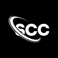 SCC logo. SCC letter. SCC letter logo design. Intitials SCC logo linked with circle and uppercase monogram logo. SCC typography for technology, business and real estate brand.