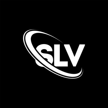 SLV logo. SLV letter. SLV letter logo design. Initials SLV logo linked with circle and uppercase monogram logo. SLV typography for technology, business and real estate brand.