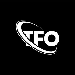 TFO logo. TFO letter. TFO letter logo design. Initials TFO logo linked with circle and uppercase monogram logo. TFO typography for technology, business and real estate brand.