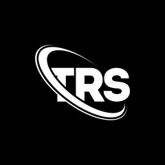 TRS logo. TRS letter. TRS letter logo design. Initials TRS logo linked with circle and uppercase monogram logo. TRS typography for technology, business and real estate brand.