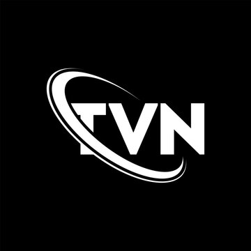 TVN logo. TVN letter. TVN letter logo design. Initials TVN logo linked with circle and uppercase monogram logo. TVN typography for technology, business and real estate brand.
