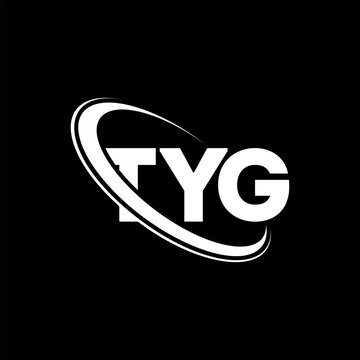 TYG logo. TYG letter. TYG letter logo design. Initials TYG logo linked with circle and uppercase monogram logo. TYG typography for technology, business and real estate brand.