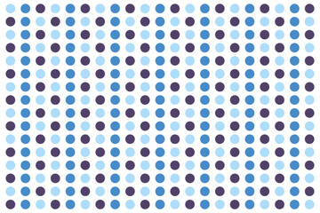 Circle pattern laid on a white background. Vector illustration
