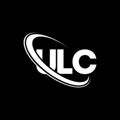 ULC logo. ULC letter. ULC letter logo design. Initials ULC logo linked with circle and uppercase monogram logo. ULC typography for technology, business and real estate brand.