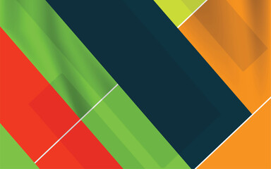 Obraz premium Vector illustration of an elegant modern geometric abstract background design