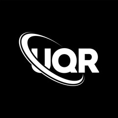 UQR logo. UQR letter. UQR letter logo design. Initials UQR logo linked with circle and uppercase monogram logo. UQR typography for technology, business and real estate brand.