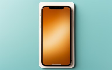 Modern Smartphone Blank Display