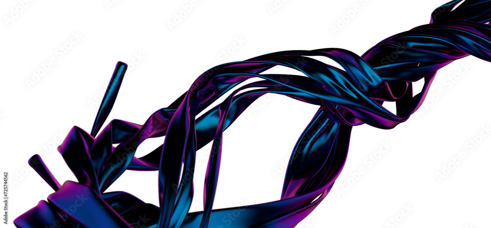 Poster Dynamic Aquatic Motion: AbstracDynamic Aquatic Motion: Abstract 3D Blue Wave Illustration for Dynamic Visualst 3D Blue Wave Illustration for Dynamic Visuals