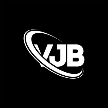 VJB logo. VJB letter. VJB letter logo design. Initials VJB logo linked with circle and uppercase monogram logo. VJB typography for technology, business and real estate brand.