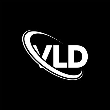 VLD logo. VLD letter. VLD letter logo design. Initials VLD logo linked with circle and uppercase monogram logo. VLD typography for technology, business and real estate brand.