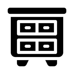 drawers glyph icon