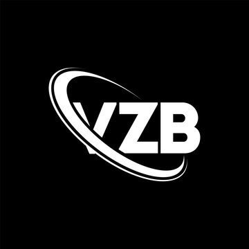 VZB logo. VZB letter. VZB letter logo design. Initials VZB logo linked with circle and uppercase monogram logo. VZB typography for technology, business and real estate brand.