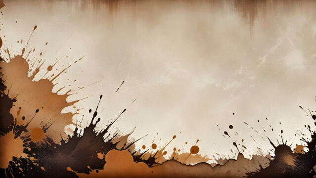 Dirty Broun Abstract Grunge Texture Background