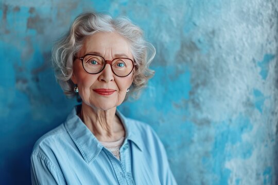 Cheerful mature businesswoman