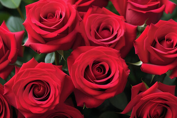 Velvety Red Roses Bouquet, Perfect for Valentines Day, Mothers Day, Special Occasion