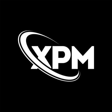 XPM logo. XPM letter. XPM letter logo design. Initials XPM logo linked with circle and uppercase monogram logo. XPM typography for technology, business and real estate brand.